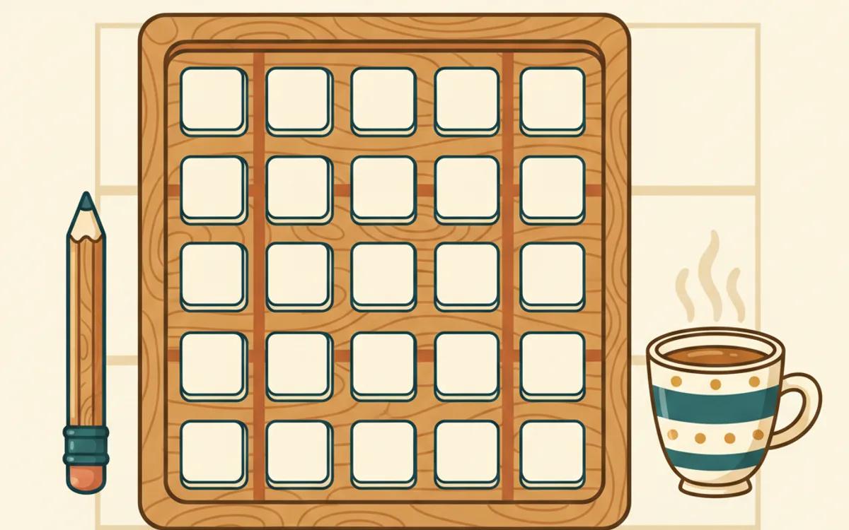 Sudoku cover illustration